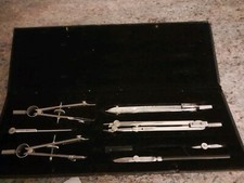 Vintage technical drawing set - vintage,