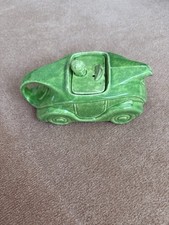 Sadler Pottery Racing Car Tea Pot OKT42 Green Glaze