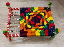 Decorative Charpai Bed Village Collectible Unique Handmade Table Top Home Decor