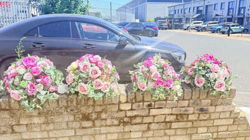 Pre made artificial flower - 4,
