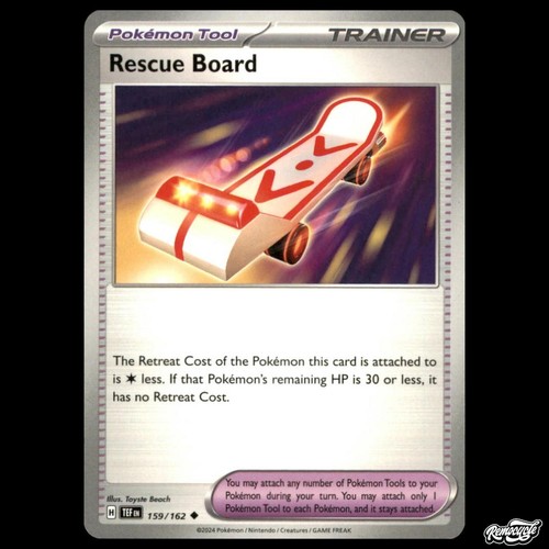 Rescue board 159 162 uncommon - 159/162,
