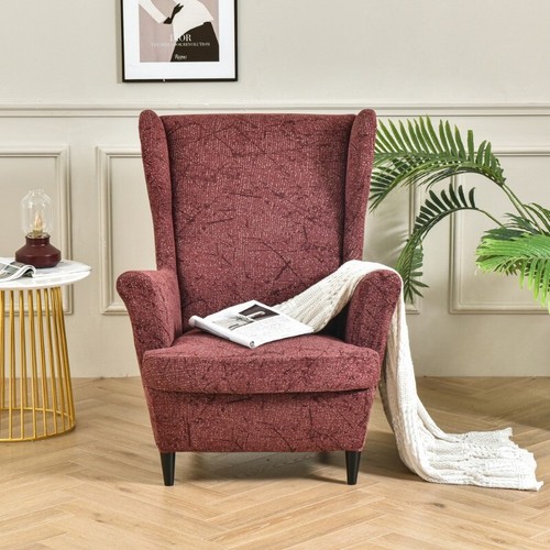 2pcs stretch wingback chair - wingback,
