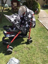 Cosatto Shuffle All Stars Double Tandem Buggy Stroller with Lots of Extras