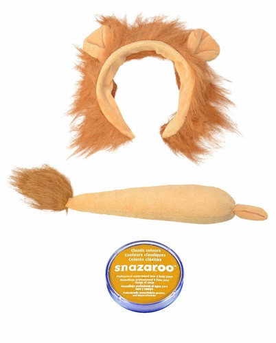 Lion ears tail set with - ears, &