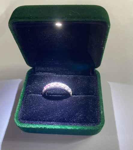 Platinum 950 ring with - , 2.8ct