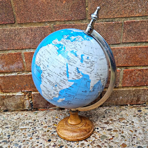 Tabletop world globe rotating - world,