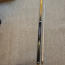 Jonny 8 Ball BLACK SUN 57 Inch 2 Piece Centre Joint English Pool Cue 8.5mm Tip