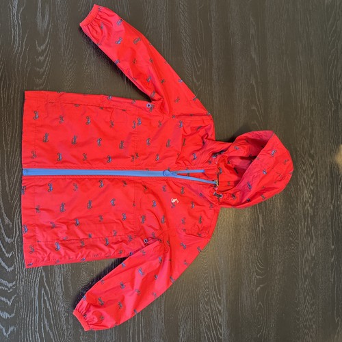 Joules red car motocycle jeep - red,