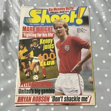 Pre Owned Vintage Football Magazine - March -  29th  -  1986