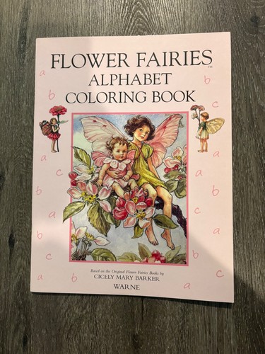 Flower fairies alphabet - flower,