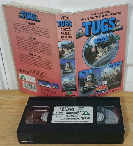 Tugs vhs video - tugs,