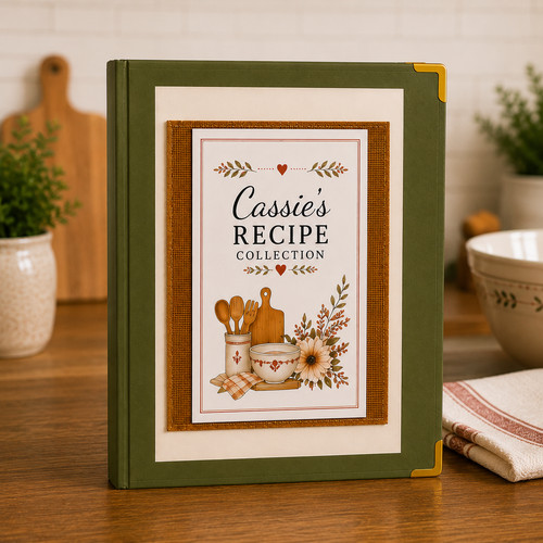 Personalized handmade recipe - personalized,