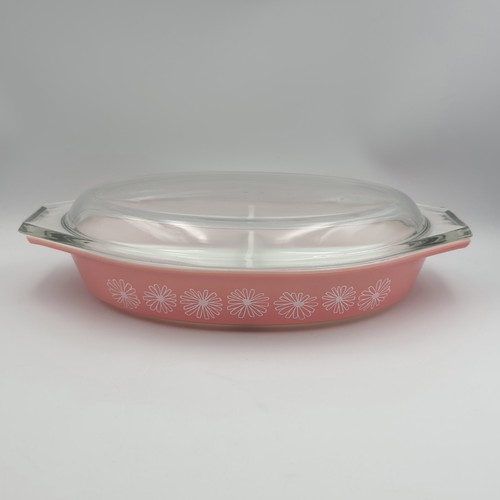 Pyrex gaiety snowflake lidded - snowflake,