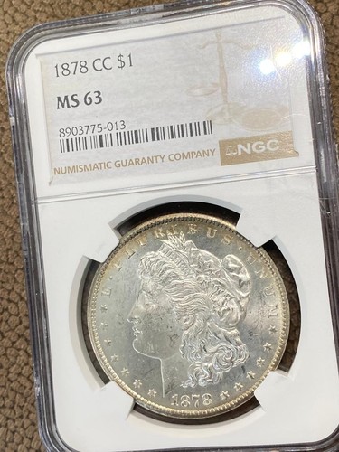 1878 morgan silver dollar - silver,