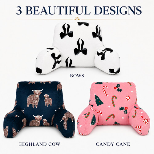 Bows cuddle cushion - bows,