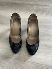 Gabor Black Pattern Shoes 