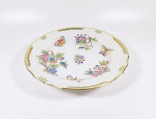 HEREND, QUEEN VICTORIA (VBO) SOUP BOWL (1525), HANDPAINTED PORCELAIN ! (H037)