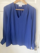 MARELLA blouse silk Royal Blue