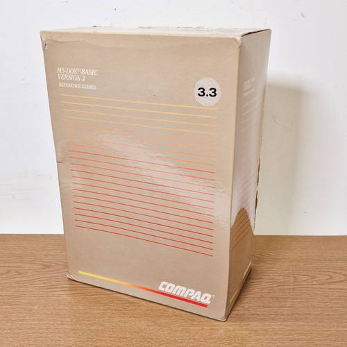 Compaq reference guides - reference, ms-dos