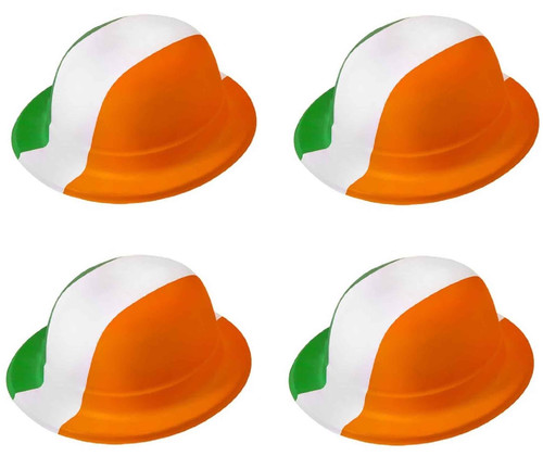 Irish flag bowler hats st - x,