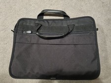 Black work laptop bag Landor & Hawa lots of compartments shoulder bag storage