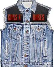 Guns N' Roses Denim Vest For