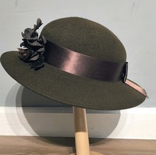 Ladies Wool Felt Hat Vintage