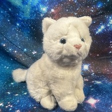Hamleys White Sitting Cat Soft