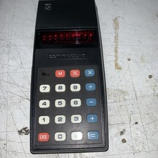 Very nice condition Vintage 1976 Commodore 796M RED-LED Basic Calculator