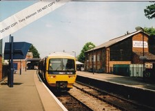 Bourne end railway - end, station