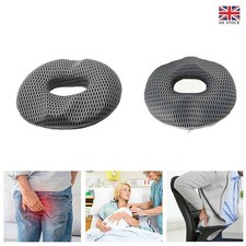 Donut Seat Memory Foam Cushion Tail Bone Coccyx Pain Relief Donut Pillow Cusion