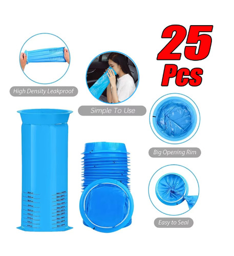 Disposable vomit bags - vomit,
