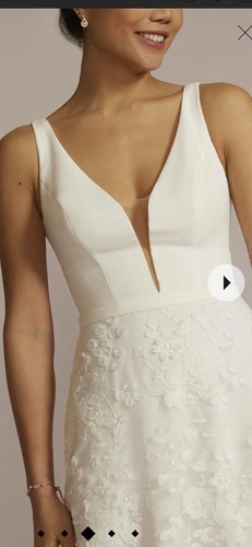 Never worn david bridal - never,