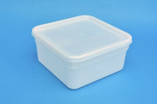 Litre square ice cream tub - 2,