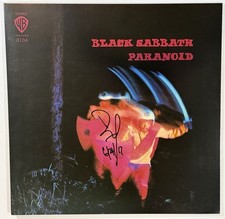Bill ward signed black - signed, sabbath