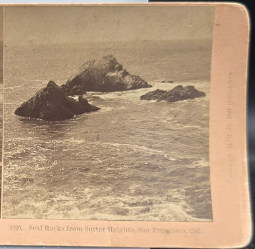 Seal rocks from - seal, height
