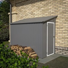 4x8 FT Metal Outdoor Storage