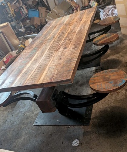 Custom built man cave table - built,