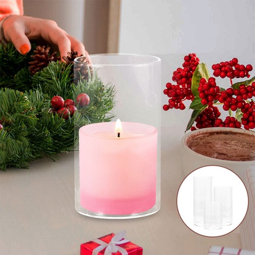 Glass cylinders for candles - cylinders,