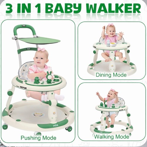 Foldable baby walker - baby,