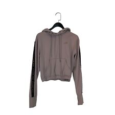 Sketchers Light Pink Sportswear Cropped Elastic Hoodie - Size 10