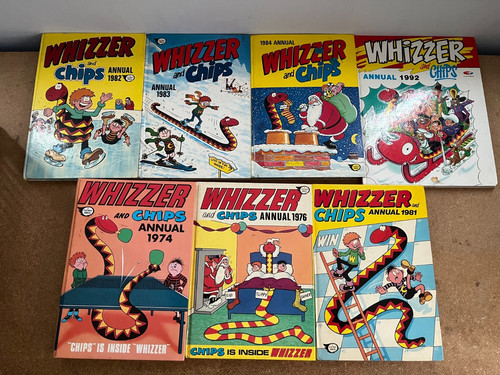 Whizzer and chips annuals - 7,