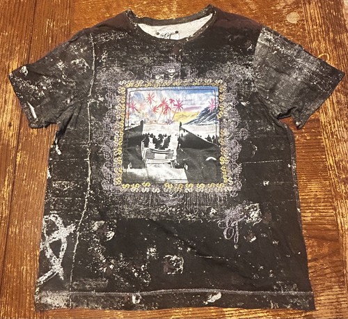Vintage elvis jesus hole in - vintage,