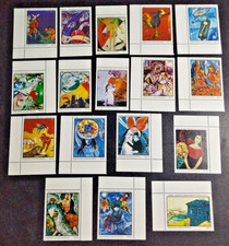 Grenada Grenadines CHAGALL PAINTINGS 100TH ANNIVERSARY stamps + MINI SHEETS MNH.