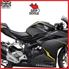 Grip Devils Tank Grips: Honda CBR250RR 2017-2020 Black