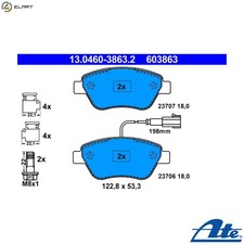 BRAKE PAD SET DISC BRAKE