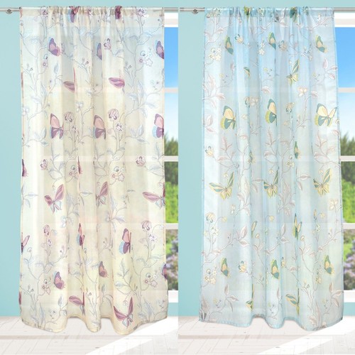 Butterfly voile panel - butterfly, with