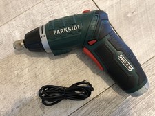 PARKSIDE PSSA 4 A1 Cordless 4V Screwdriver & Torch +USB Charge Lead Used Working