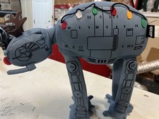 15” Gemmy Star Wars AT-AT Walker Reindeer Antlers  Christmas plush