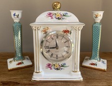 Past Times Floral Candlesticks